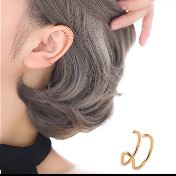 5 Piece Set of Ear Cuffs - Picture 4 of 5